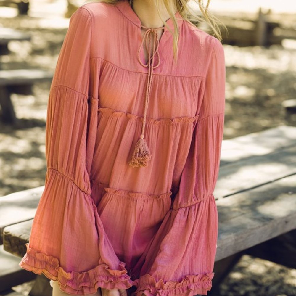 Bell Sleeved Blouse